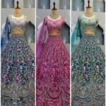 Embroidery Sequins Cut Work Lehenga, Exceptional Quality with Can-Can and Canvas