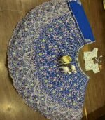 Embroidery Sequins Cut Work Lehenga, Exceptional Quality with Can-Can and Canvas - Image 7