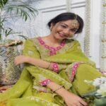 Presenting New  Heavy Embroidery Sequence Work Top-Gharara And Dupatta Set